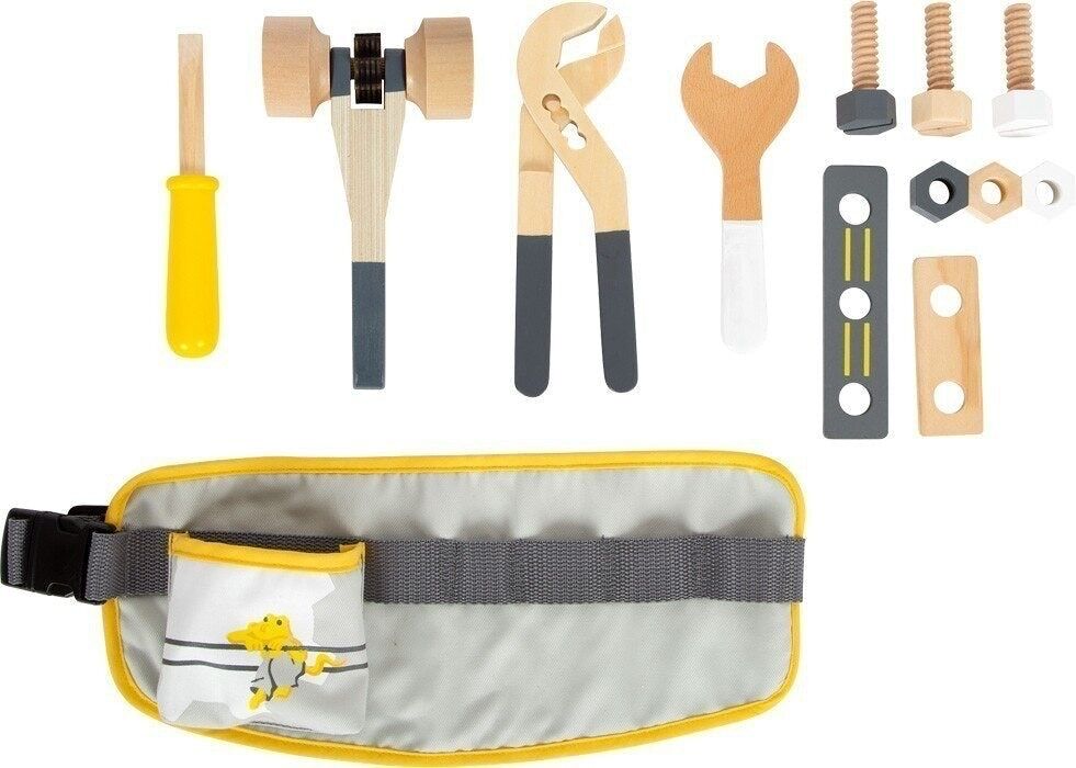 SMALL FOOT Ceinture à outils en bois "Miniwob"