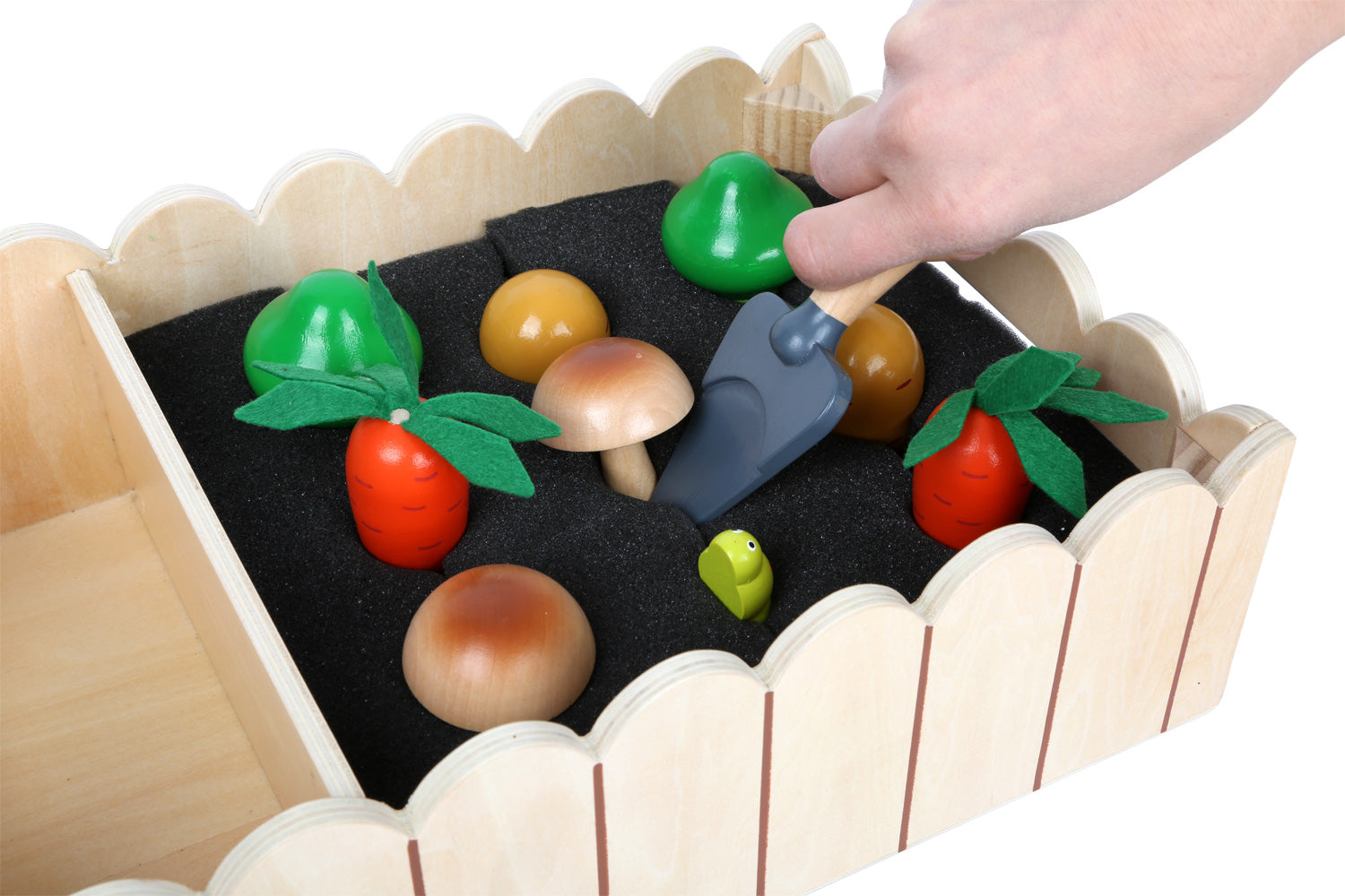 SMALL FOOT Set de jeu en bois Mon petit potager