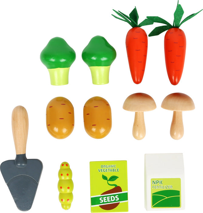 SMALL FOOT Set de jeu en bois Mon petit potager