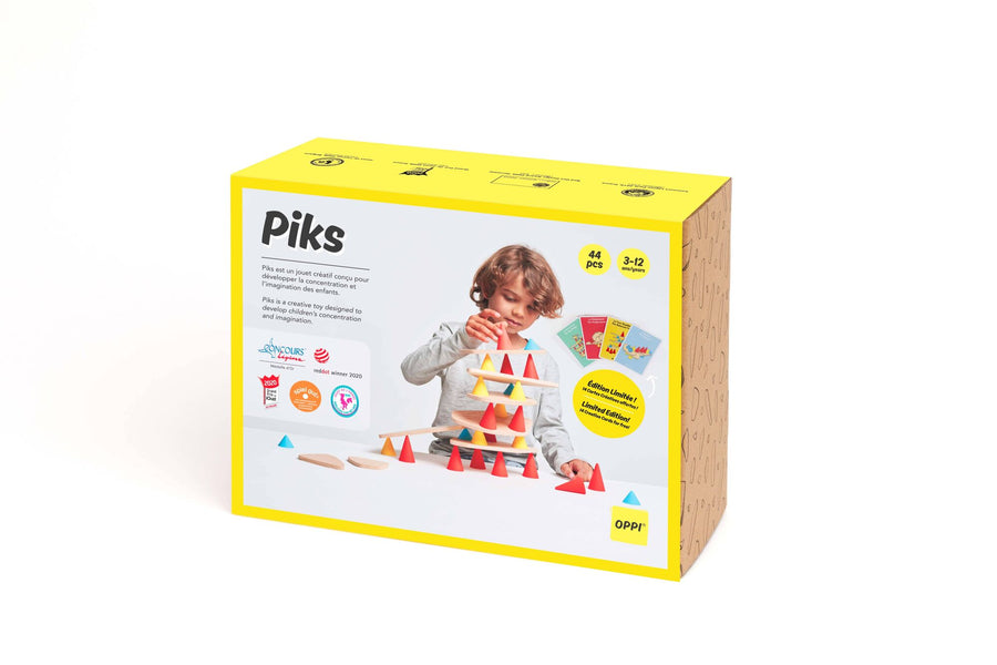 OPPI Piks® Kit Medium Édition Limitée Jeu de construction éducatif