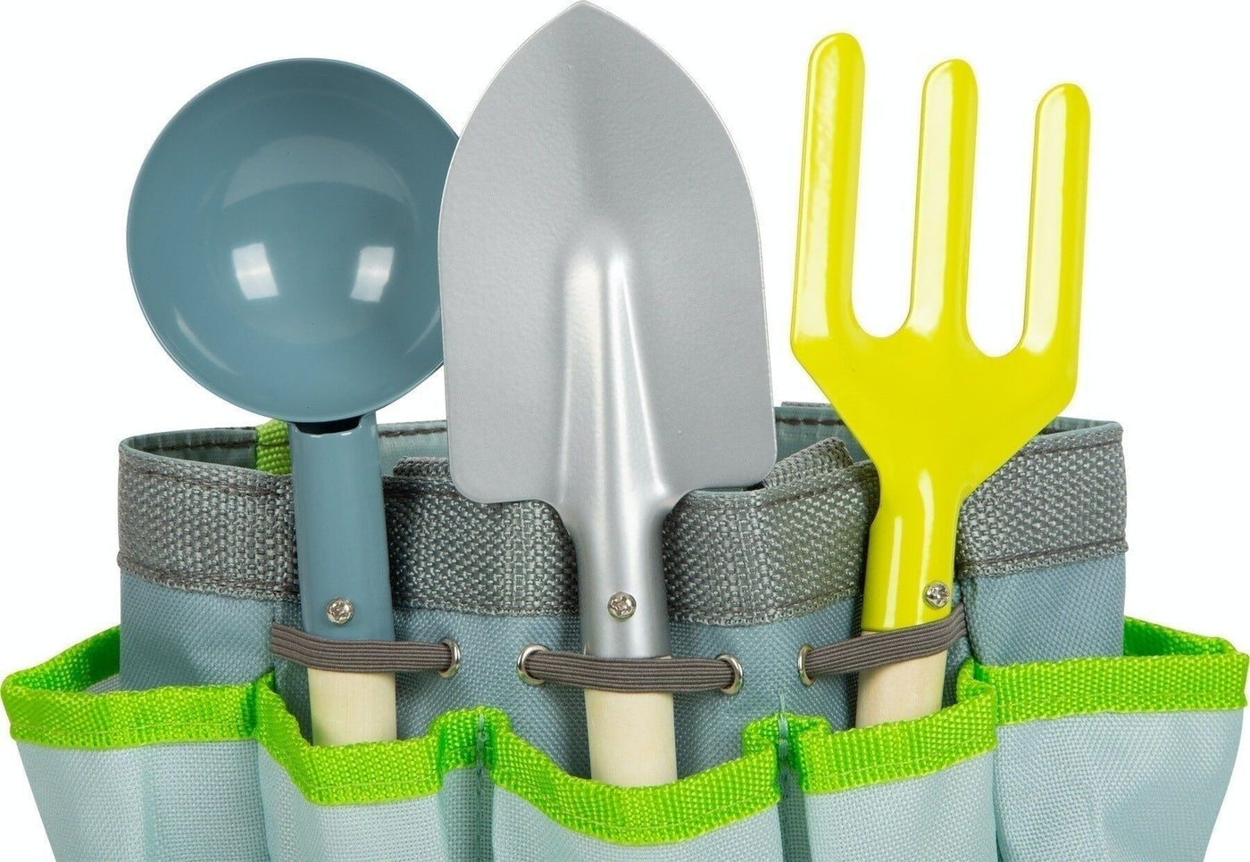 SMALL FOOT Kit du petit jardinier (sac, outils, arrosoir)