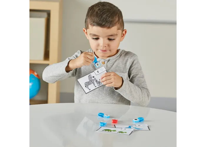 Pinces apprentissage des lettres et motricité fine - Learning Ressources