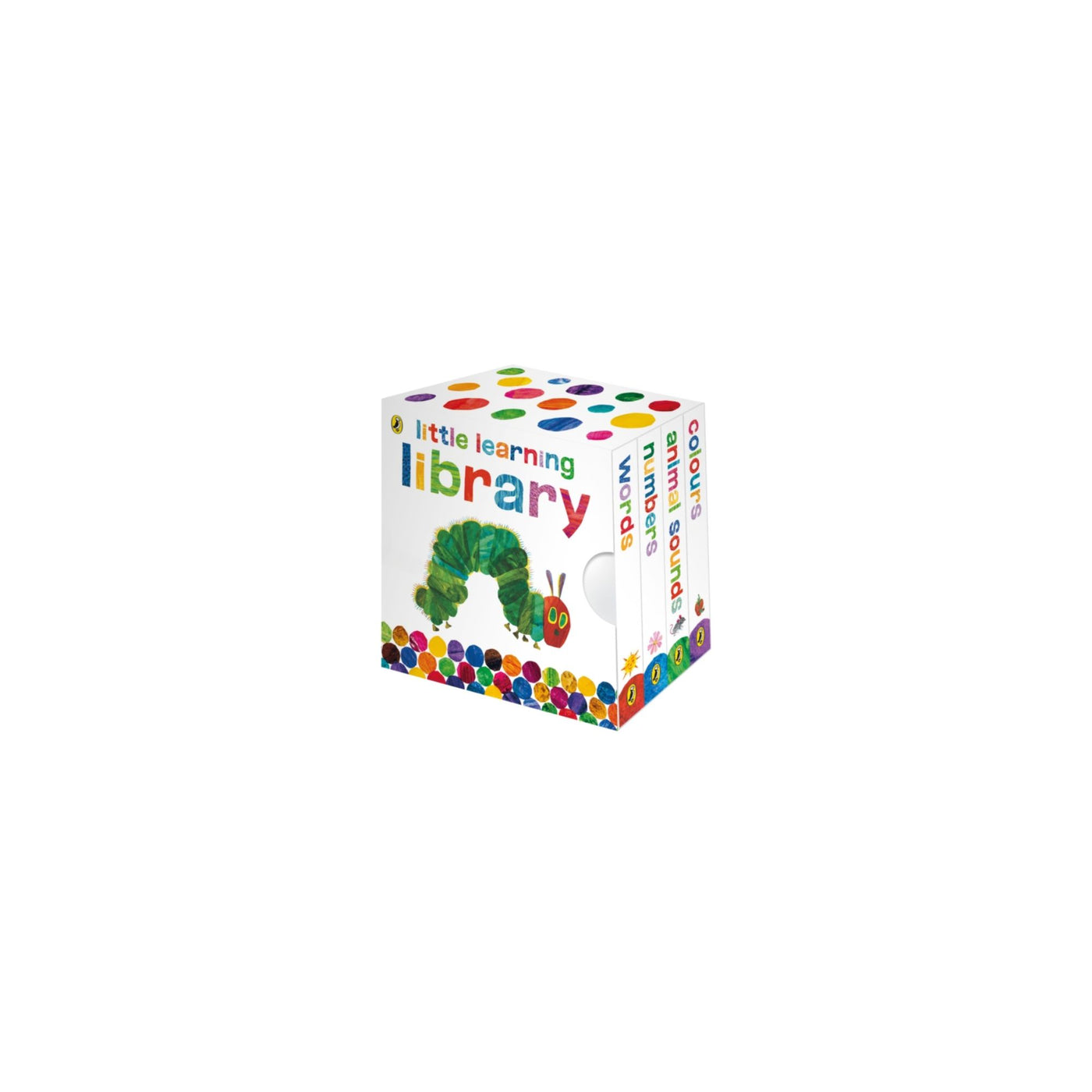 The Very Hungry Caterpillar: Little Learning Library - 4 mini-livres (en anglais)