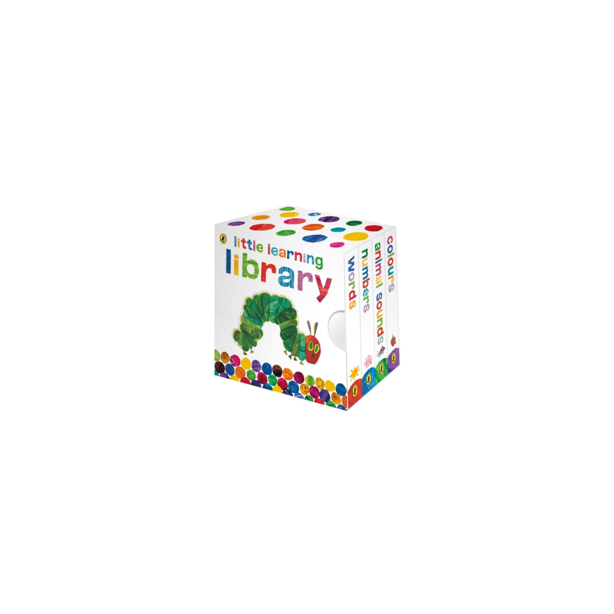 The Very Hungry Caterpillar: Little Learning Library - 4 mini-livres (en anglais)