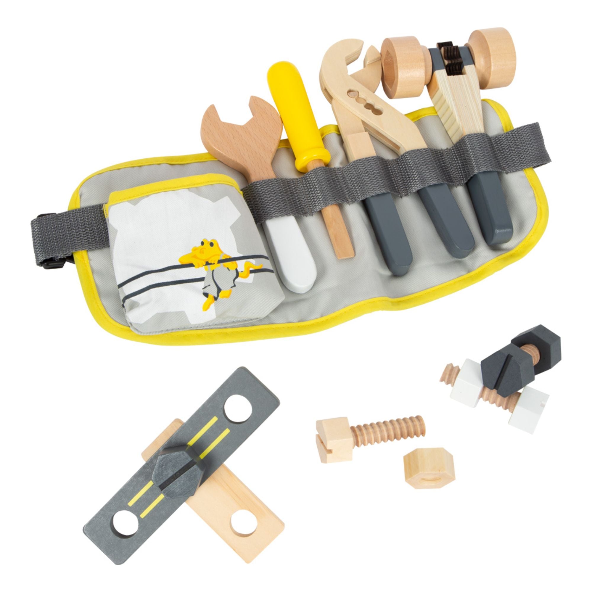 SMALL FOOT Ceinture à outils en bois "Miniwob"