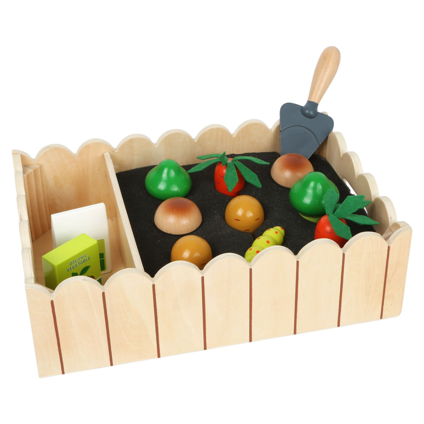 SMALL FOOT Set de jeu en bois Mon petit potager