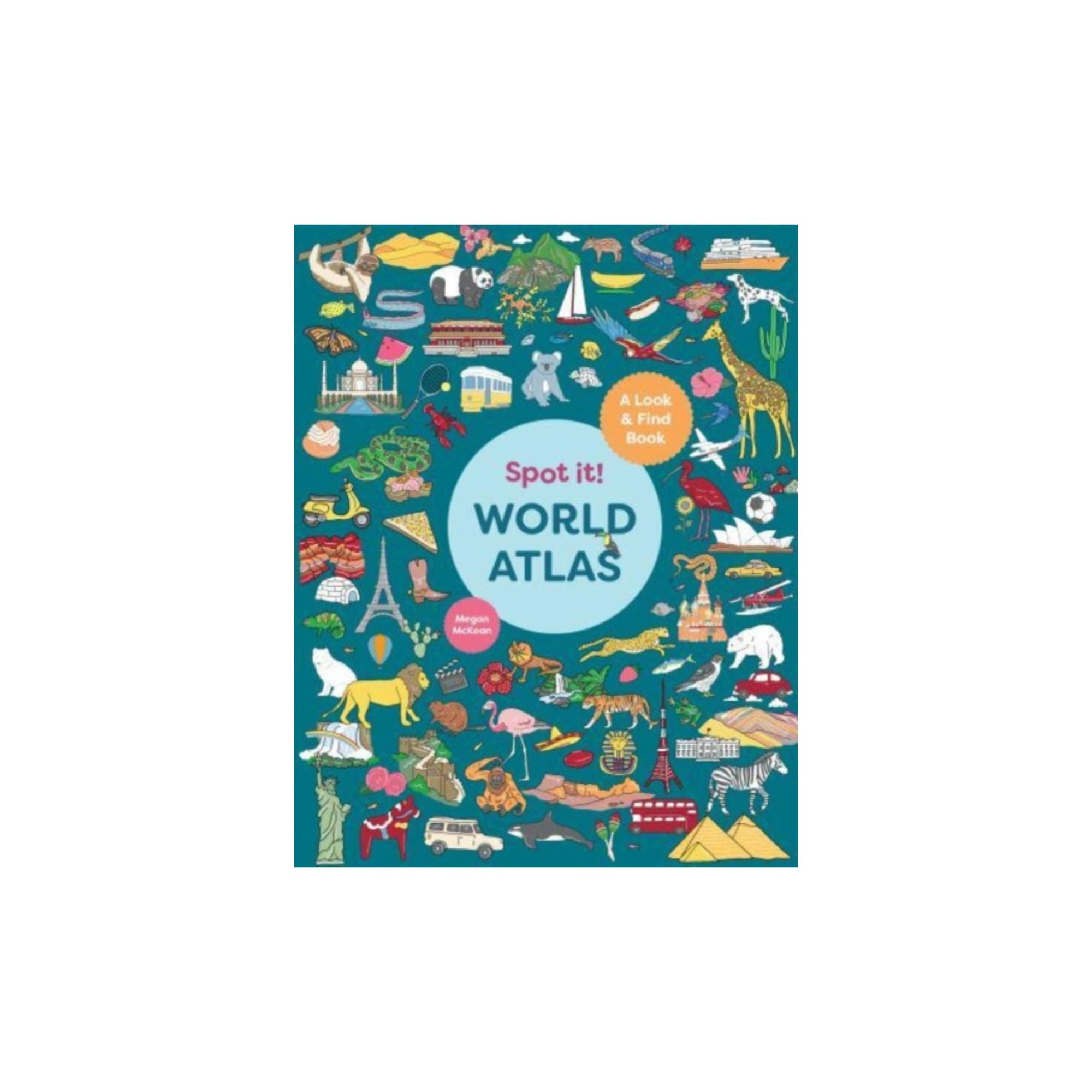 Spot It! World Atlas : A Look-and-Find Book (en anglais)