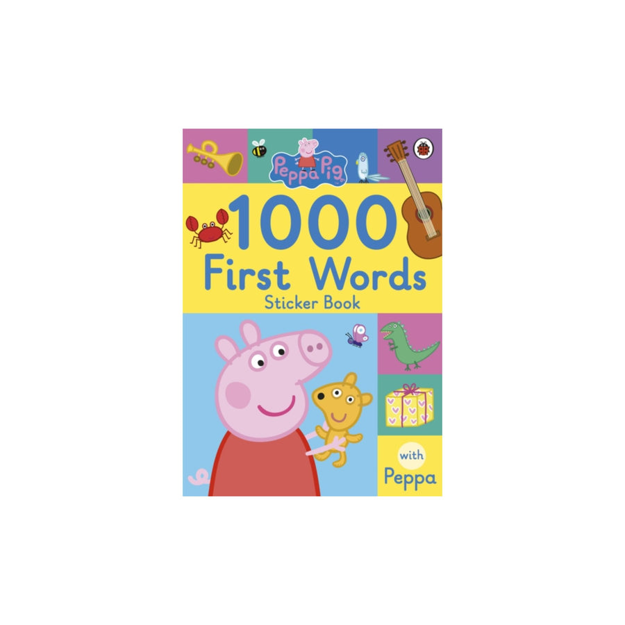 Peppa Pig: 1000 First Words Sticker Book (en anglais)