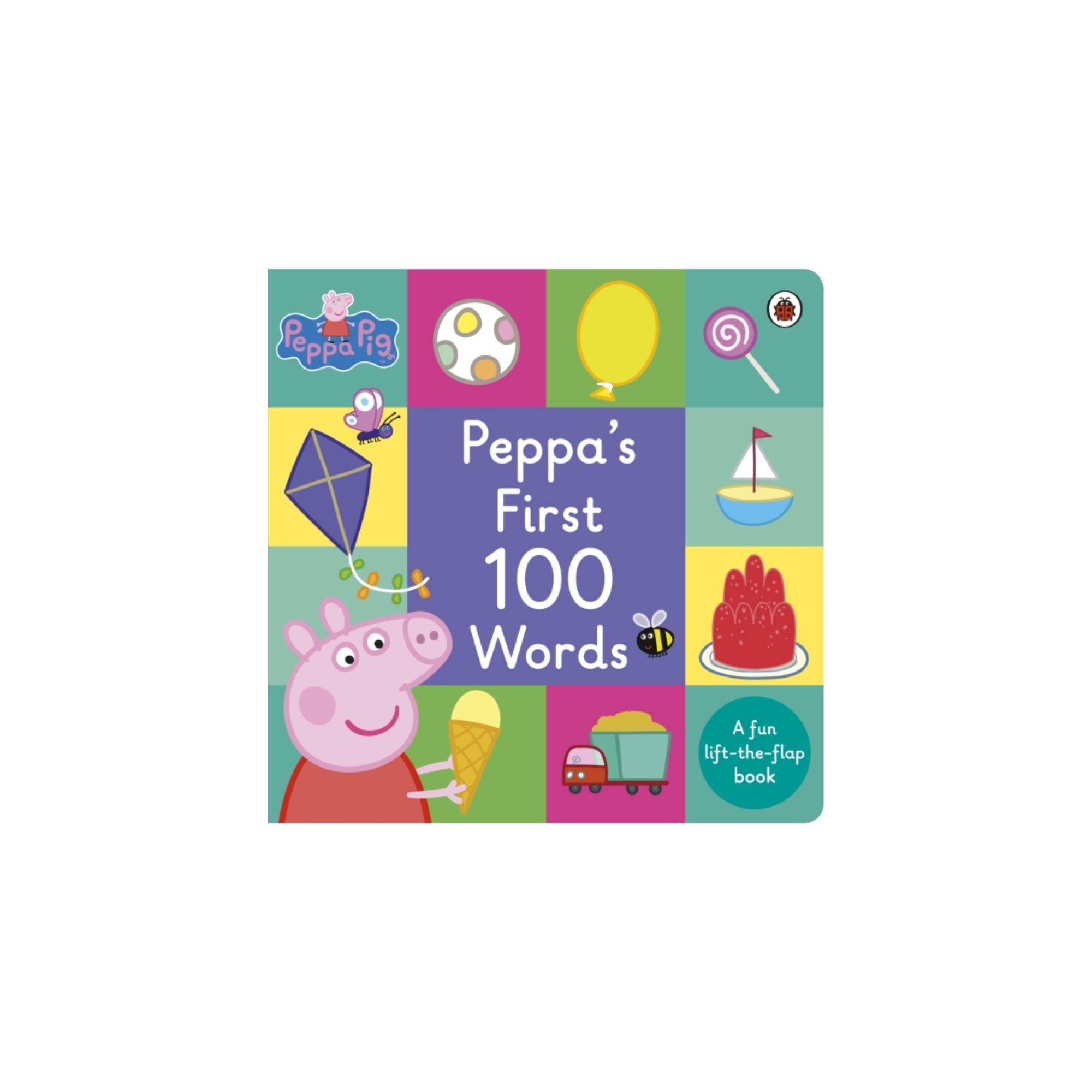 Peppa Pig: Peppa's First 100 Words (en anglais)