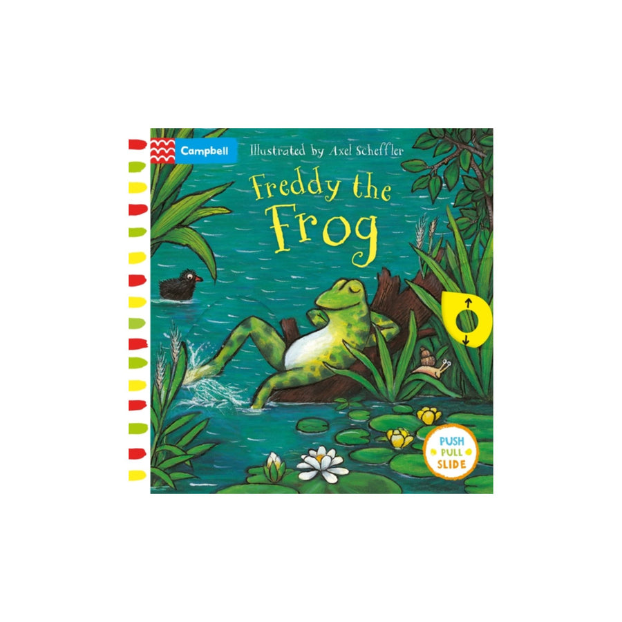 Freddy the Frog : A Push, Pull, Slide Book (en anglais)