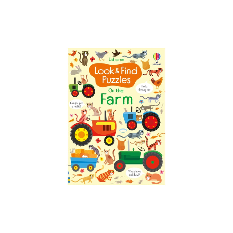 Look and Find Puzzles On the Farm (en anglais)