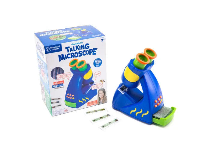 Microscope interactif GeoSafari® Jr Talking Microscope™ - Learning Res ...