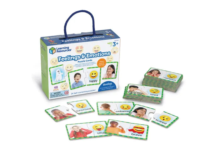 Puzzle éducatif Sentiments & Emotions - Learning Ressources