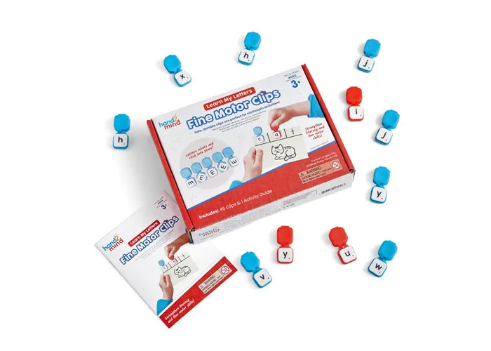 Pinces apprentissage des lettres et motricité fine - Learning Ressources