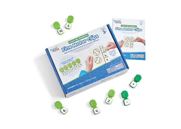 Pinces apprentissage des nombres et motricité fine - Learning Ressources