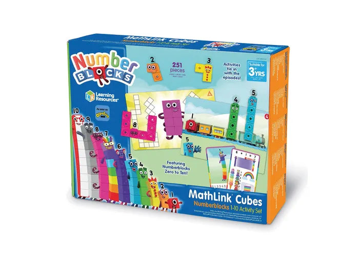Kit d'activité MATHLINK® cubes numberblocks 1-10  - Learning Ressources