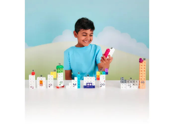 Kit d'activité MATHLINK® cubes numberblocks 11-20  - Learning Ressources